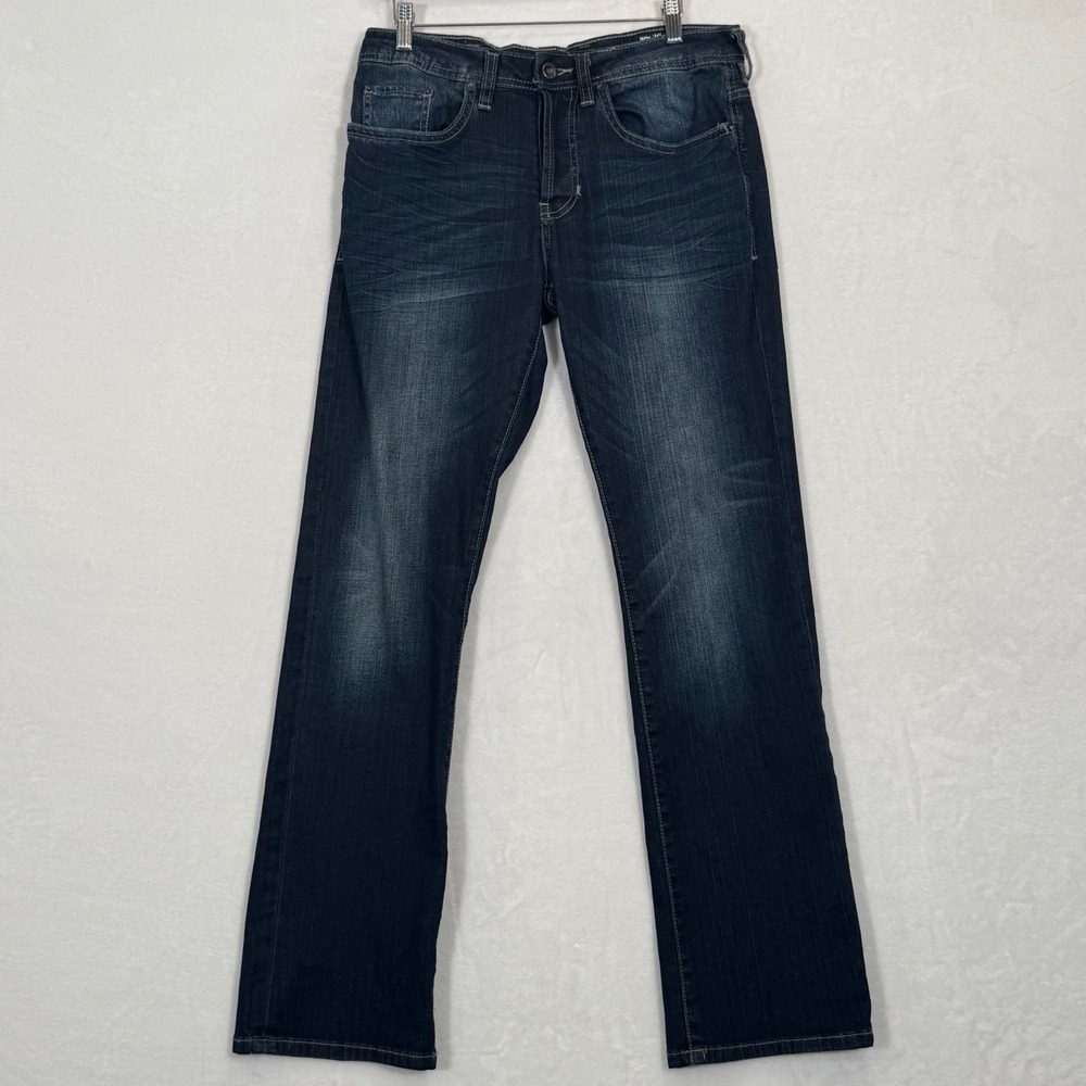 Buffalo David Bitton Blue Slim Boot Stretch Jeans 31x32